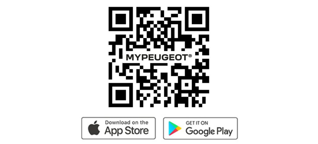 QR code for MyPeugeot download